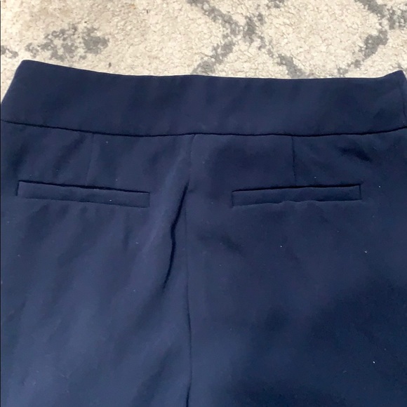 J. Crew Collection Navy Blue Curator Pants - 00 - Picture 4 of 7